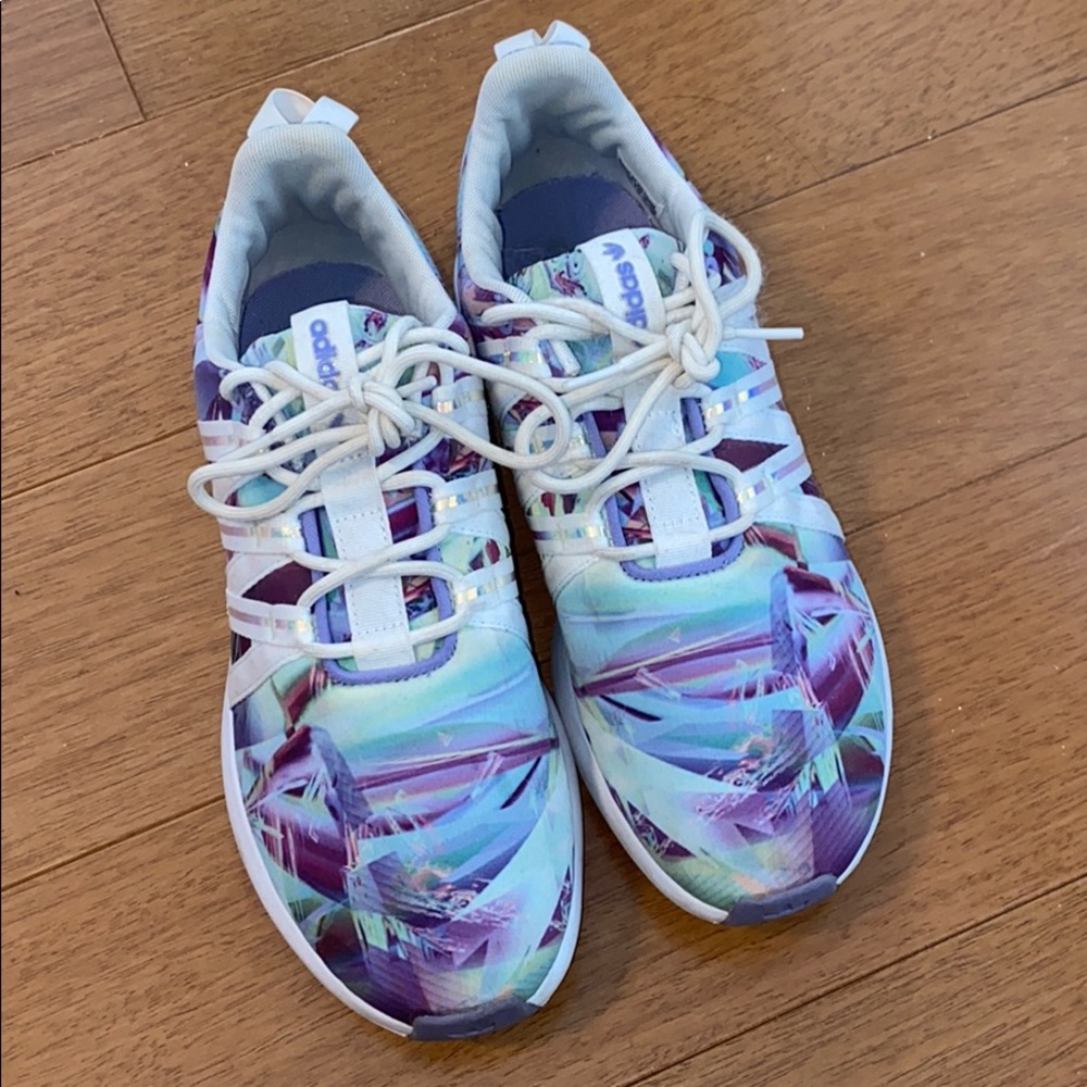 Limited Edition Patterned Adidas Shoes S 8